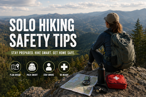 solo hiking