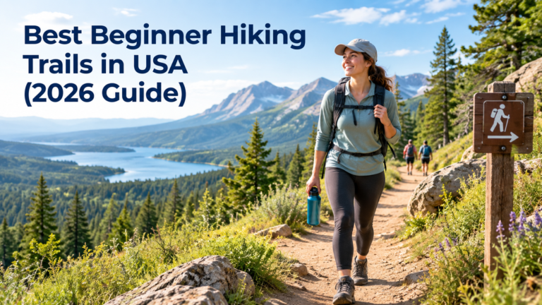Beginner-friendly hiking trail in the USA with scenic views and an accessible route.
